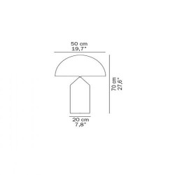 Oluce Atollo 235 h 70