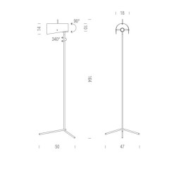 Nemo Claritas Lampada da Terra