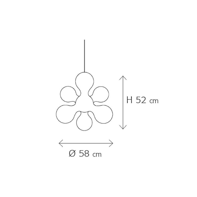 Lampada a Sospensione Atomium Kundalini Prezzo