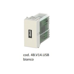 OFFERTA SPECIALE Presa USB 2.1A per VIMAR® PLANA™ Bianca