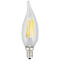 Lampadina Candela Fiamma Punta 4W 2700K