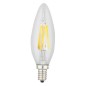 Lampadina Oliva LED 4W Bulbo a Siluro 2700K