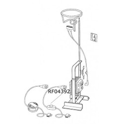 Ricambio Flos Toio Interruttore art. D/661 Nero