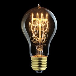 Lampadina Vintage A60 Quad Loop