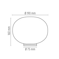 Flos Glo Ball Basic Zero Switch