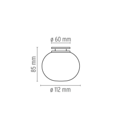 Flos Glo Ball Mini C/W