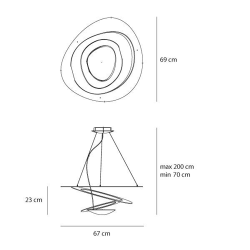 Artemide Pirce Mini Lampada a Sospensione