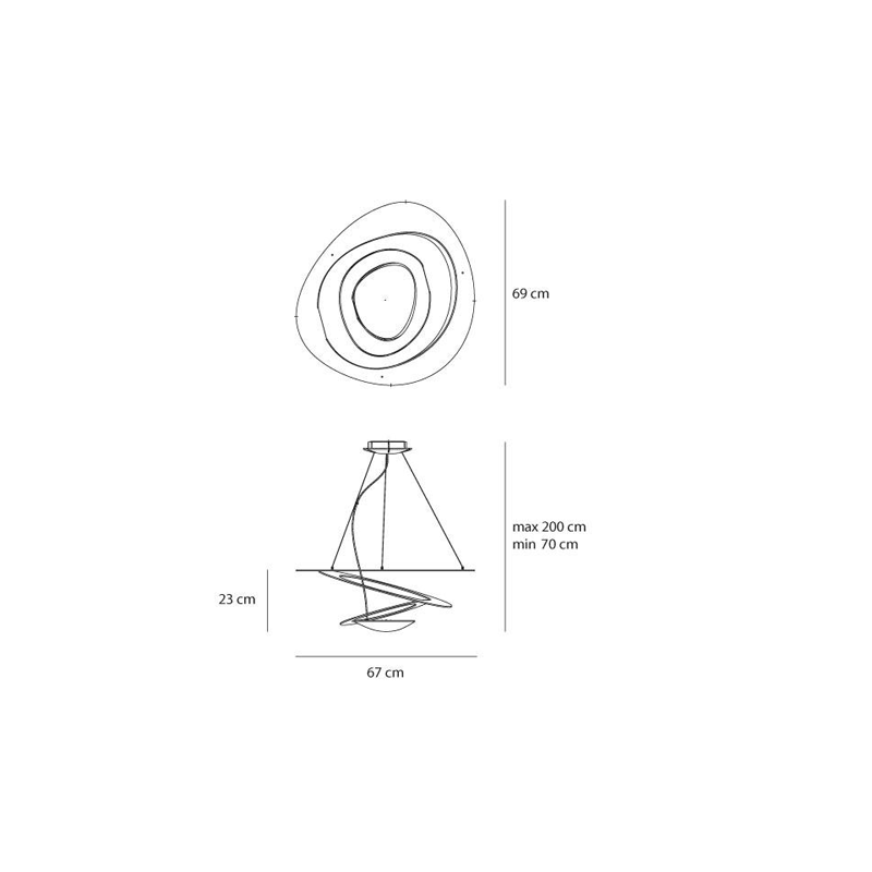 Lampada a Sospensione Artemide Pirce Mini Prezzo