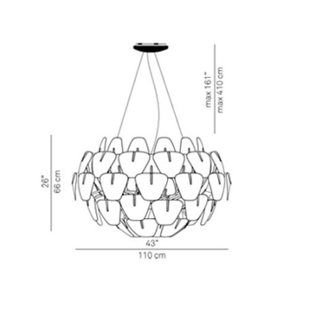 Luceplan Hope D66/42 Lampada a Sospensione