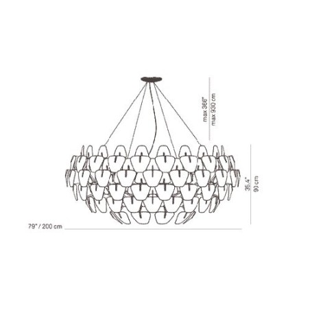 Luceplan Hope D66/105 Lampada a Sospensione
