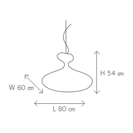 Kundalini E.T.A. Sat Lampada a Sospensione