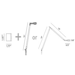Luceplan Otto Watt Parete