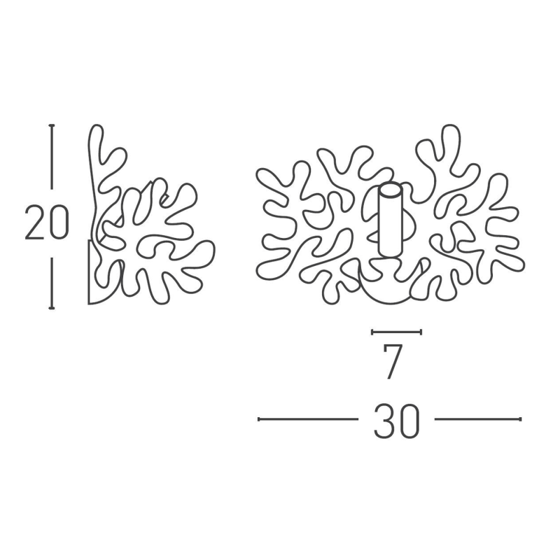 Lumen Center Minicoral A Parete