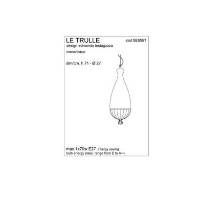 Karman Le Trulle Lampada a Sospensione