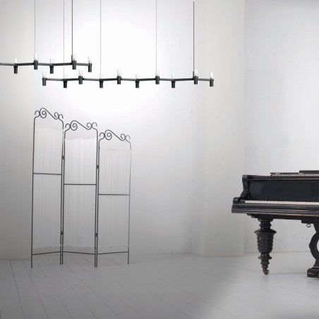 Nemo Crown Plana Lampada a Sospensione