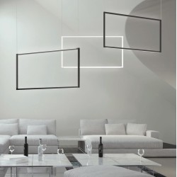 Nemo Spigolo Verticale Lampada a Sospensione