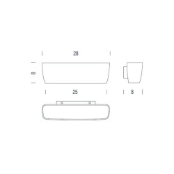 Nemo Flaca Lampada da Parete