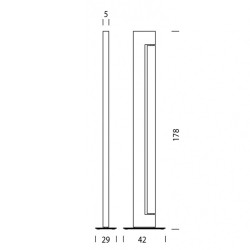 Nemo Ara LED Lampada da Terra