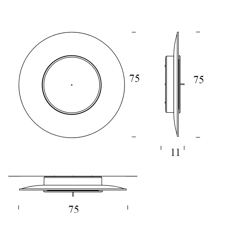 Lampada da Parete Fontana Arte Lunaire Prezzo