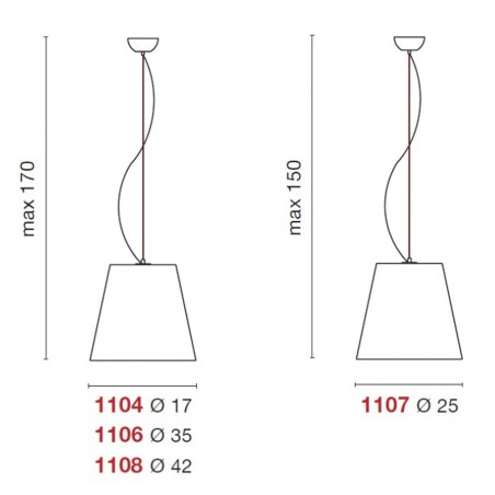 Egoluce Liolà Lampada a Sospensione