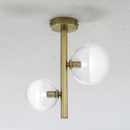 Il Fanale Molecola Lampada a Soffitto 2 Luci