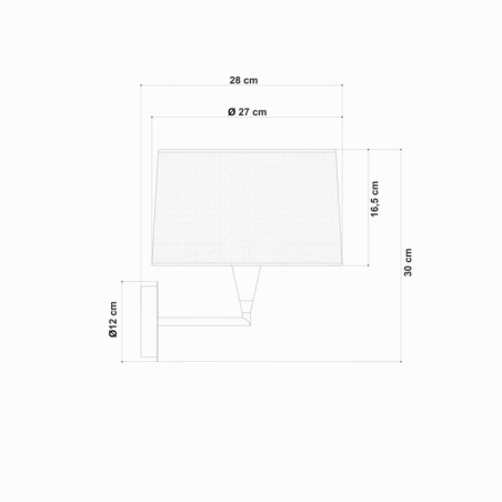 Egoluce Alba Lampada da Parete