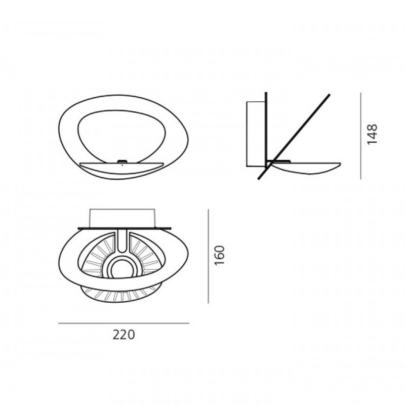 Lampada da Parete Pirce Micro LED Artemide Prezzo