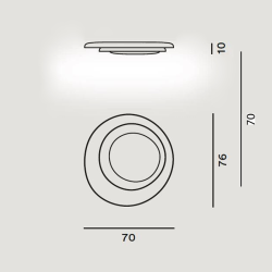 Foscarini Bahia Lampada da Parete