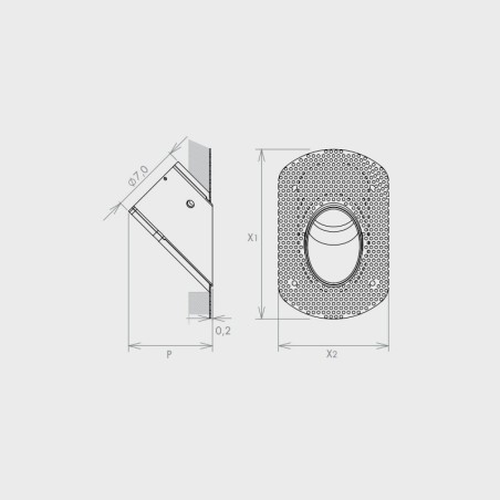Cassaforma per Cartongesso Singola
