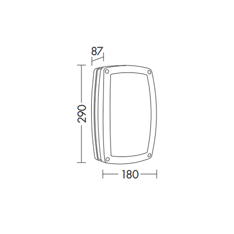 Rossini Illuminazione Duff Parete Esterno IP54