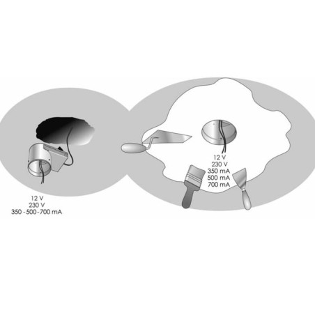 Trasformatore per LED 12V 50va 240V