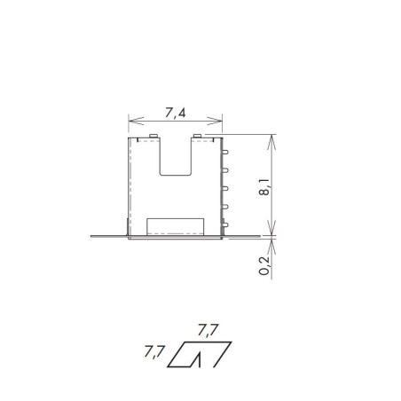 Cassaforma per Cartongesso Singola