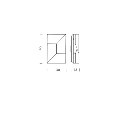 Nemo Wall Shadows Moyen Lampada da Parete