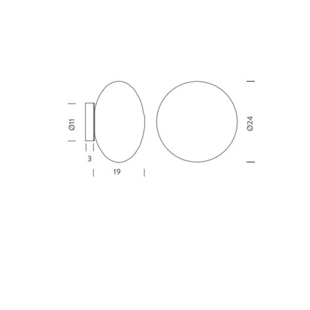 Nemo Maga Lampada da Parete/Soffitto