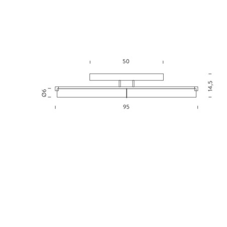 Nemo Norma 95 LED Lampada da Parete