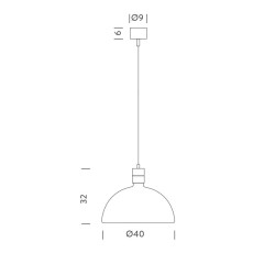 Nemo Am4c Lampada a Sospensione