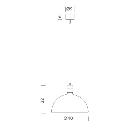 Nemo Am4c Lampada a Sospensione