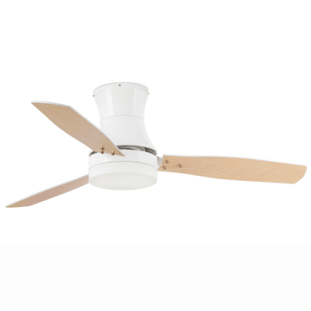 Faro Tonsay Ventilatore a 3 Pale con Luce