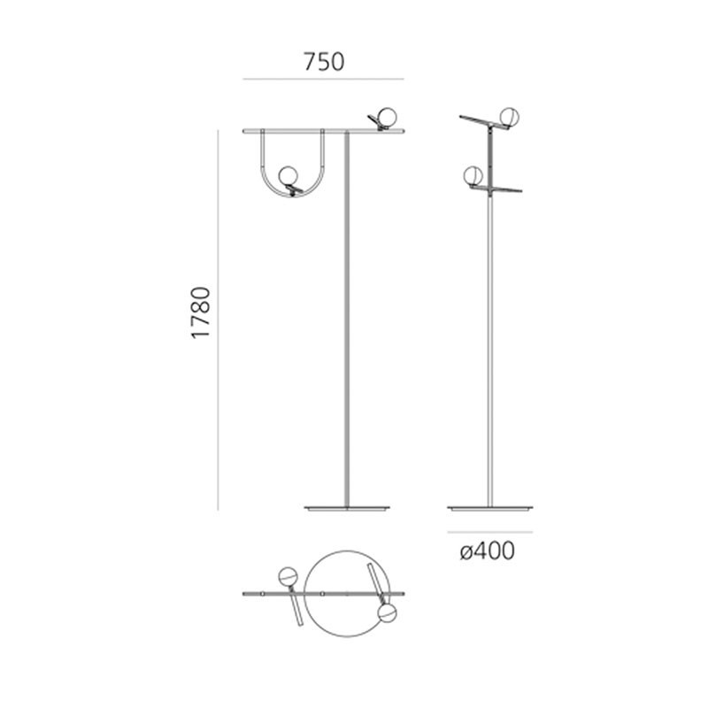 Lampada da Terra Artemide Yanzi Prezzo