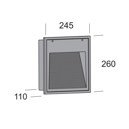 Krea Design Kuba Lampada da esterno