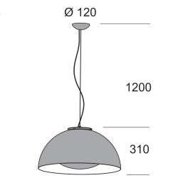 Krea Design Moon Lampada a Sospensione