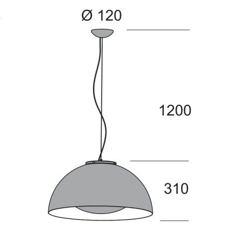 Krea Design Moon Lampada a Sospensione