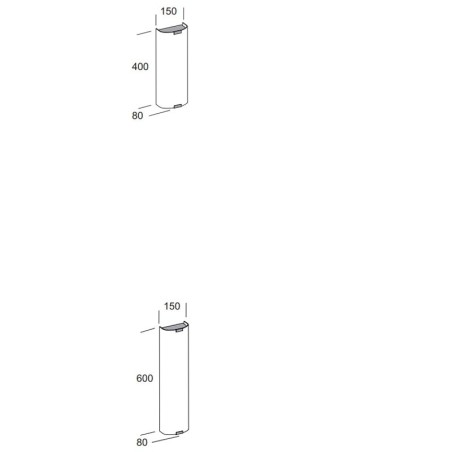 Krea Design Tegola Lampada da Parete