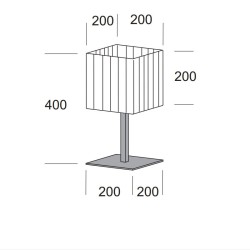 Krea Design Dado Plissè Tavolo