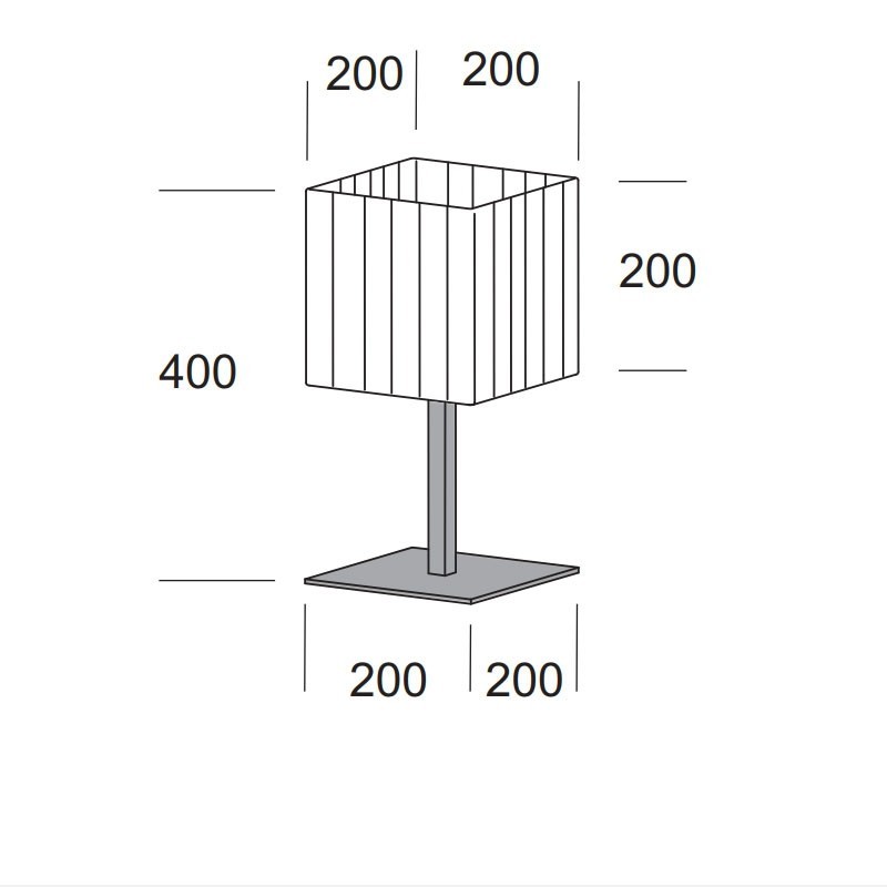 Krea Design Dado Plissè Tavolo