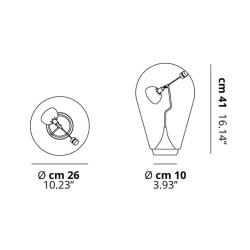 Lodes Blow Led Tavolo