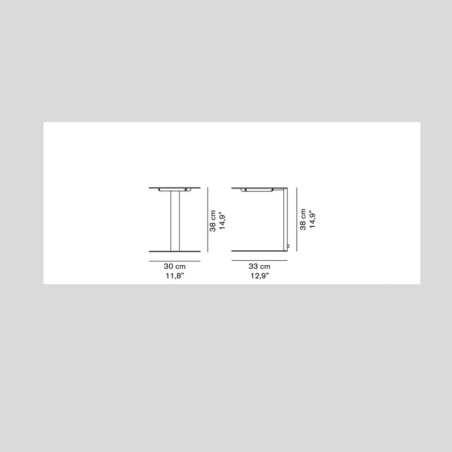 Oluce Duca Lampada da tavolo