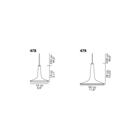 Oluce Kin Sospensione