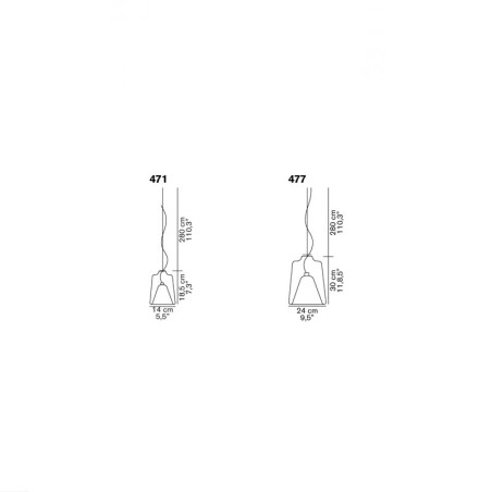 Oluce Lanterna Sospensione