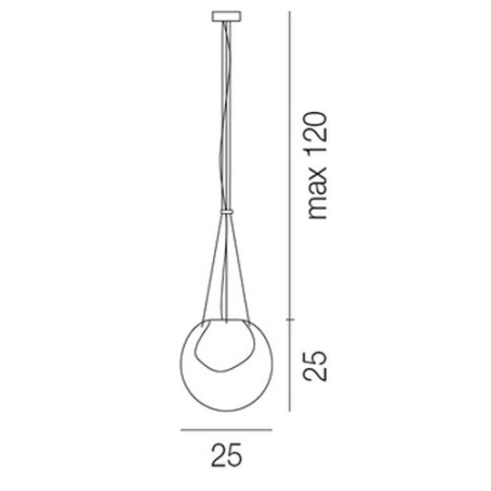 Vistosi Poc Lampada a Sospensione